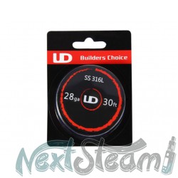 Authentic UD 316L Stainless Steel 28 AWG